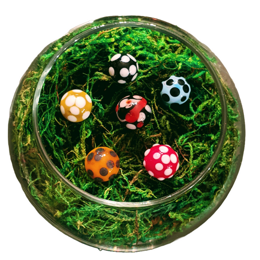 Murano Glass Mushroom Garden